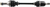 MOOSE OFFROAD - 0214-1837 - Axle Kit - CV/Complete - OEM Replacement - Standard - Front Left/Right - KingQuad 500/750
