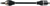 MOOSE OFFROAD - 0214-1854 - Axle Kit - CV/Complete - Heavy-Duty - Rear Left/Right - '18-'19 RZR XP 1000