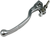 MOOSE OFFROAD - 0614-1513 - Forged 6061-T6 Brake Lever - Silver