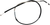 MOTION PRO - 05-0387 - Clutch Cable - +2" - Yamaha - Black Vinyl