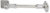 PERFORMANCE MACHINE (PM) - 0028-9950 - Rod Anchor for Universal Bracket - Chrome