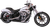 MUSTANG - 76780 - Seat - Tripper Fastback - Stitched - Black - FXSB