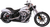 MUSTANG - 76780 - Seat - Tripper Fastback - Stitched - Black - FXSB