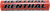 RENTHAL - P323 - SX Crossbar Pad - 10” - Limited Edition - Orange