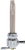 PINGEL - 4311-CG - Round Fuel Valve - Grooved Chrome - 22 mm