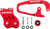 T.M. DESIGNWORKS - HCP-45K-RD - Chain Guide/Slider - TRX450 - Red