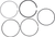 WOSSNER - GNH93.00 - Piston Ring Set - 93.00 mm