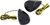 ALLOY ART - MRL-1B - Turn Signal - Black - Smoke/Amber