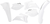 ACERBIS - 2071110002 - Standard Body Kit - White - Yamaha - YZ '06-'09
