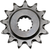 RENTHAL - 508--520-13GP - Front Sprocket - Grooved - 13 Tooth - CRF 450