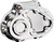 PERFORMANCE MACHINE (PM) - 0177-2081M-CH - Transmission Cover - Chrome - M8 Softail