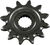 RENTHAL - 254--520-12GP - Front Sprocket - Grooved - 12 Tooth - Suzuki