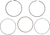 WSM - 51-258 - Piston Rings - 85.00 mm - Kawasaki