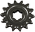 RENTHAL - 258--428-14GP - Front Sprocket - 14 Tooth - Suzuki/Yamaha