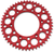 RENTHAL - 154U-520-49GRRD - Rear Sprocket - Aluminum - 49 Tooth - Red - Honda