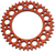 RENTHAL - 224U-520-42GPOR - Rear Sprocket - Aluminum - 42 Tooth - Orange