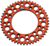 RENTHAL - 441U-428-49GPOR - Rear Sprocket - Aluminum - 49 Tooth - Orange - Gas Gas/Husqvarna/KTM