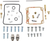 PARTS UNLIMITED - 1003-1379 - Carburetor Repair Kit - Suzuki