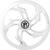 PERFORMANCE MACHINE (PM) - 0206-2010RVL-CH - Super Gas Universal Faceplate - Rival - Chrome