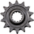 RENTHAL - 293--520-14GP - Front Sprocket - 14 Tooth - Husqvarna