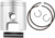 WISECO - 456M04950 - Piston Kit - 49.50 mm - Suzuki