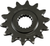 RENTHAL - 501--520-14GP - Front Sprocket - Grooved - 14 Tooth - CRF250R/RX