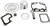 WISECO - PK1206 - Piston Kit with Gaskets - 48.00 mm - Suzuki RM85