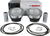 WISECO - K0211PS - Tracker Series Piston Kit - 3.937”- 96 Cubic Inch Bored to 106 Cubic Inch - Twin Cam