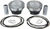 WISECO - K0211PS - Tracker Series Piston Kit - 3.937”- 96 Cubic Inch Bored to 106 Cubic Inch - Twin Cam
