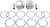 WISECO - K1626 - Piston Kit - +0.030” - High Compression - Big Twin 1340 cc 80”