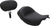MUSTANG - 79600 - Wide Solo Seat - With Backrest - Vintage - Black - Smooth - FL '08-'25