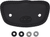 MUSTANG - 79602 - Wide Solo Seat - With Backrest - Black - Studded w/ Concho - FLH/FLT '08-'25