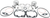 WISECO - SK1205 - Piston Kit with Gaskets - 67.50 mm - 454 Engine Type - Ski-Doo