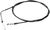 WSM - 002-055 - Black Vinyl Throttle Cable - Yamaha