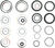 PIVOT WORKS - PWFFK-Y08-400 - Fork Seal/Bushing Kit - Yamaha