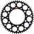 RENTHAL - 224U-520-52GPBK - Rear Sprocket - Aluminum - 52 Tooth - Black
