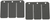 BOYESEN - SSC102 - Super Stock Reed Set - Carbon - Honda