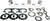 WSM - 010-840-14 - Top-End Rebuild Kit - 74.00 mm - Original Series - Kawasaki