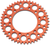RENTHAL - 224U-520-47GPOR - Rear Sprocket - Aluminum - 47 Tooth - Orange