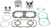 WSM - 010-812-10 - Top-End Rebuild Kit - 75.00 mm - Original Series - Kawasaki