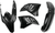 ACERBIS - 2113790001 - Standard Replacement Body Kit - Black