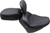 MUSTANG - 89740 - Solo Touring Seat - w/ Driver Backrest - Black - Diamond Stitch - Chief '22-'23