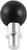 RAM MOUNTS - RAM-B-349U - Male-Thread Mount Base with 1” Ball - M10 x 1-1/4” Pitch