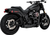 VANCE & HINES - 47331 - 2-into-1 Hi-Output Short Exhaust System - Stainless Steel - Black