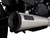 VANCE & HINES - 27325 - 2-into-1 Upsweep Exhaust System - Brushed - Stainless Steel