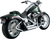 VANCE & HINES - 17221 - Shortshots Staggered Exhaust System - Chrome