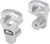 ROX SPEED FX - 3R-P2PPL - Pivoting Handlebar Risers for 1-1/8” Bar Clamps - 1-3/4” - Chrome