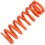 RACE TECH - SRSP 6326P25 - Progressively Wound Shock Spring - Orange - P25 - Spring Rate 493 lb/in