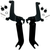 MEMPHIS SHADES - MEB8923 - Sportshield Trigger-Lock Mounting Kit - Black - Covered