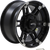 AMS - 4733-031AB - Wheel - Roll'n 104 - Front/Rear - Machined Black - 14x7 - 4/137 - 5+2